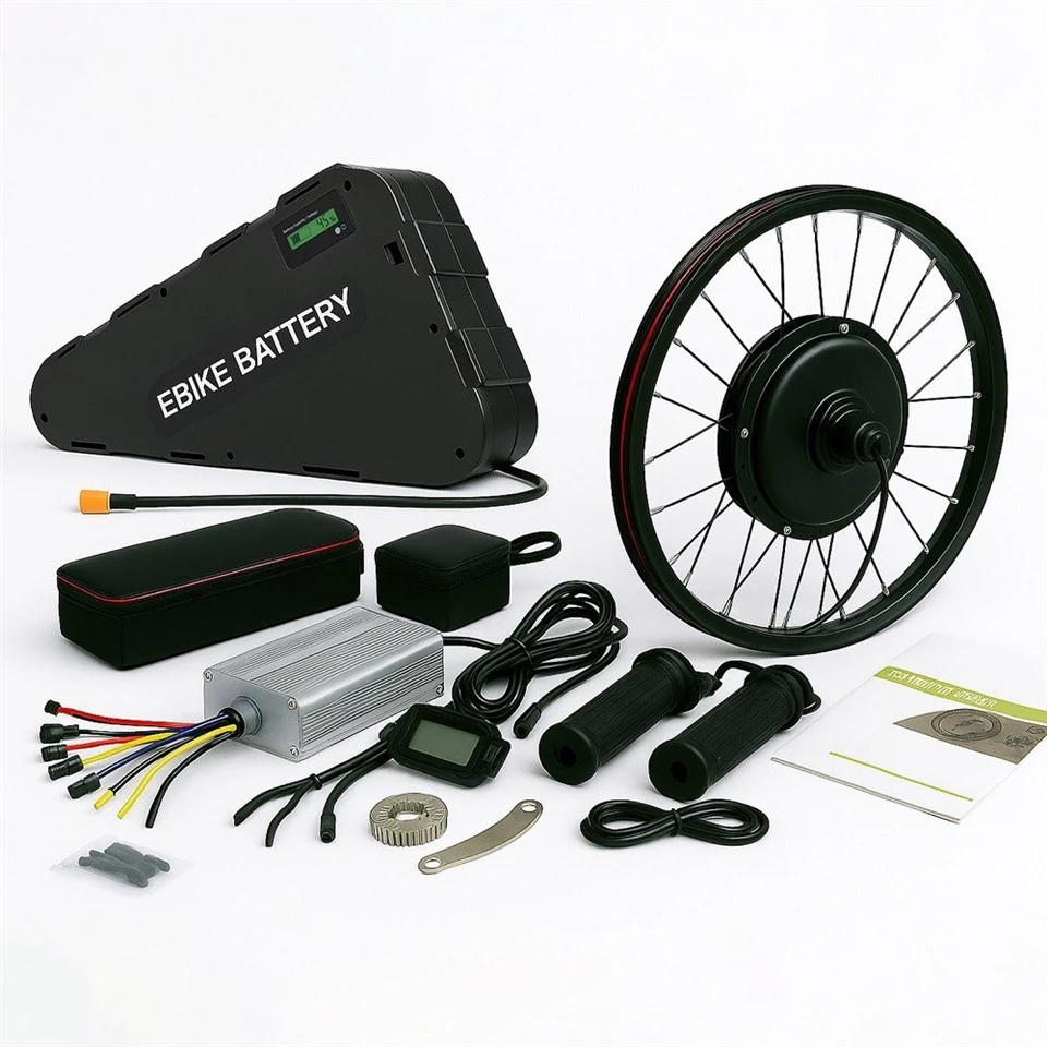Kit motor DC pentru bicicletă electrică roată spate 48V 1000W