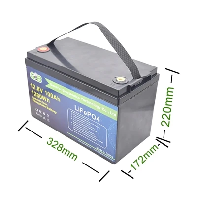 Baterie de stocare a energiei 12.8V 100Ah pentru baterie cu fosfat de fier de...
